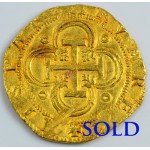 Spanish Gold 2 Escudos Gold Cob